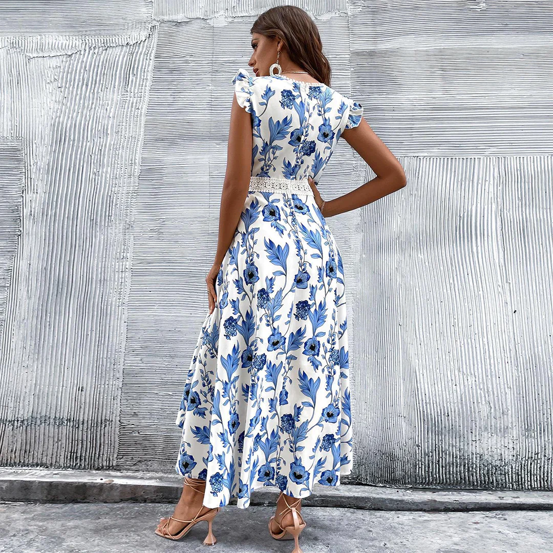 Eleanor - Robe Longue Grande Taille Femme Élégante Découvrez notre robe Eleanor, une création mode grande taille qui incarne l'élégance française dans sa forme la plus pure. Cette robe élégante grande taille vous offre une silhouette allongée et raffinée,