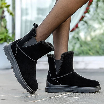 JELAI - Bottes d'Hiver Grande Taille Découvrez nos bottes JELAI, une création mode grande taille qui marie protection hivernale et élégance française. Ces bottes d'hiver grande taille offrent une silhouette raffinée et chaleureuse, créées pour les femmes