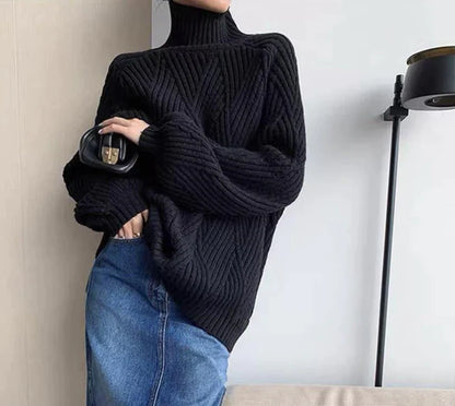 VINTAGE JACQUARD - Pull Col Rond Rayé Color Block Grande Taille Découvrez notre pull VINTAGE JACQUARD, une création mode grande taille qui marie motifs jacquard vintage, rayures et élégance française. Ce pull grande taille offre une silhouette distinctive