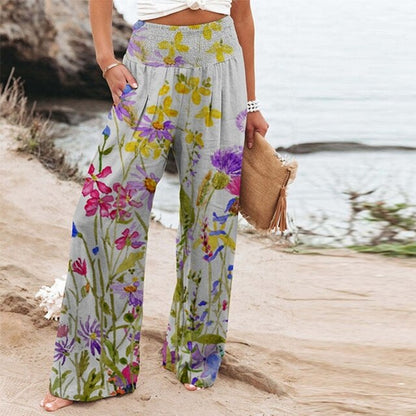 LEONA - Pantalon d'Été Élégant Grande Taille Découvrez notre pantalon LEONA, une création mode grande taille qui capture la légèreté de l'été avec l'élégance française. Ce pantalon d'été grande taille offre une silhouette fluide et raffinée, créé pour les