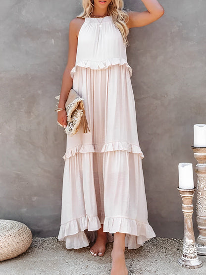 Lusi - Robe d'Été Bohème Grande Taille Femme Découvrez notre robe Lusi, une création mode grande taille qui allie esprit bohème et élégance française. Cette robe élégante grande taille offre un style estival libre et raffiné, parfaite pour les femmes qui