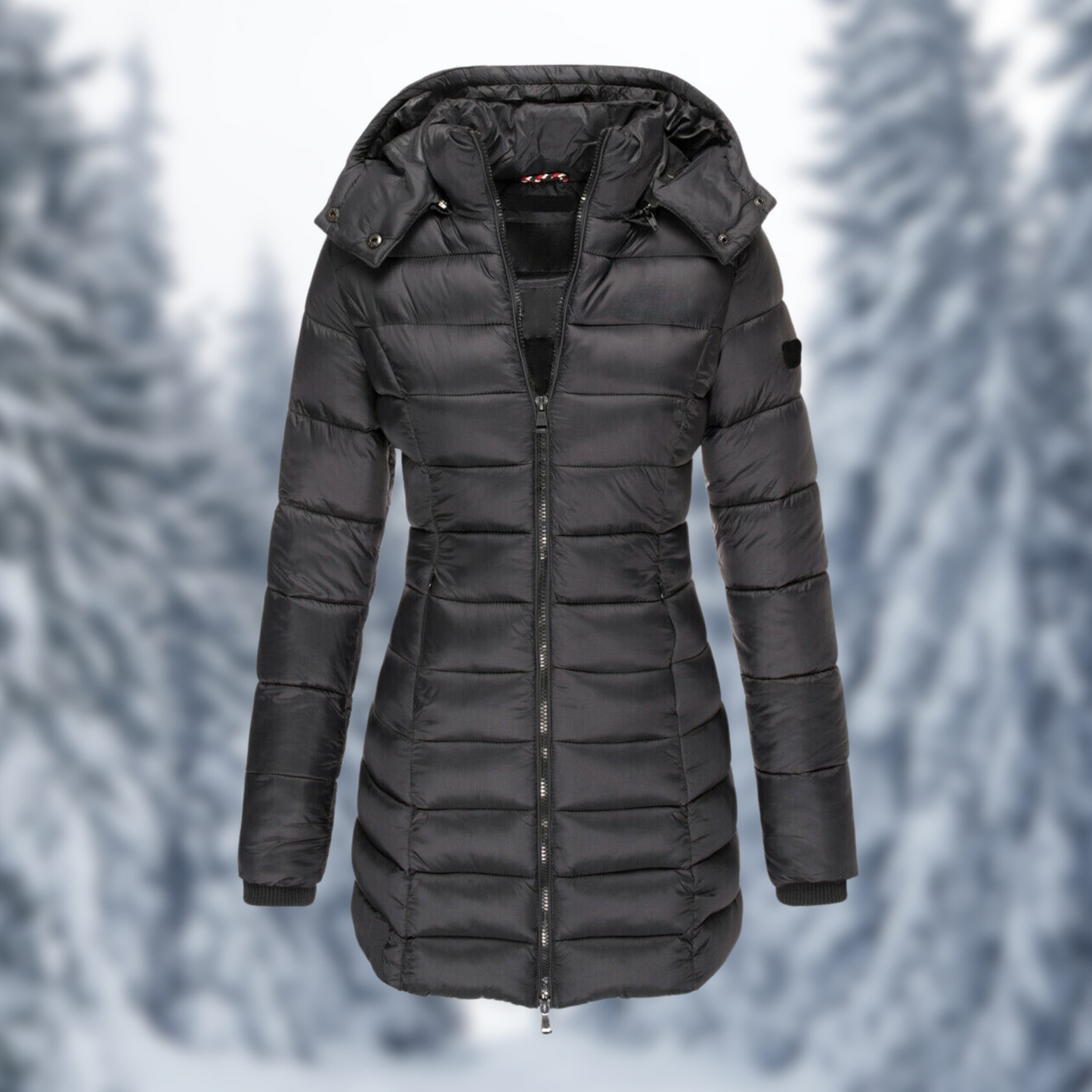 CAROLINE - Veste d'Hiver Grande Taille Découvrez notre veste CAROLINE, une création mode grande taille qui allie chaleur hivernale et élégance française. Cette veste d'hiver grande taille offre un design confortable et tendance, idéale pour les femmes qui