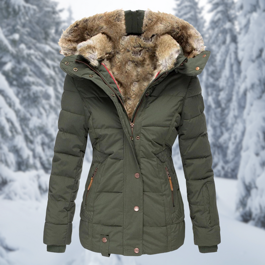CANDACE - Veste d'Hiver Grande Taille Découvrez notre veste CANDACE, une création mode grande taille qui allie style hivernal et élégance française. Cette veste d'hiver grande taille offre un design moderne et sophistiqué, idéale pour les femmes qui souha