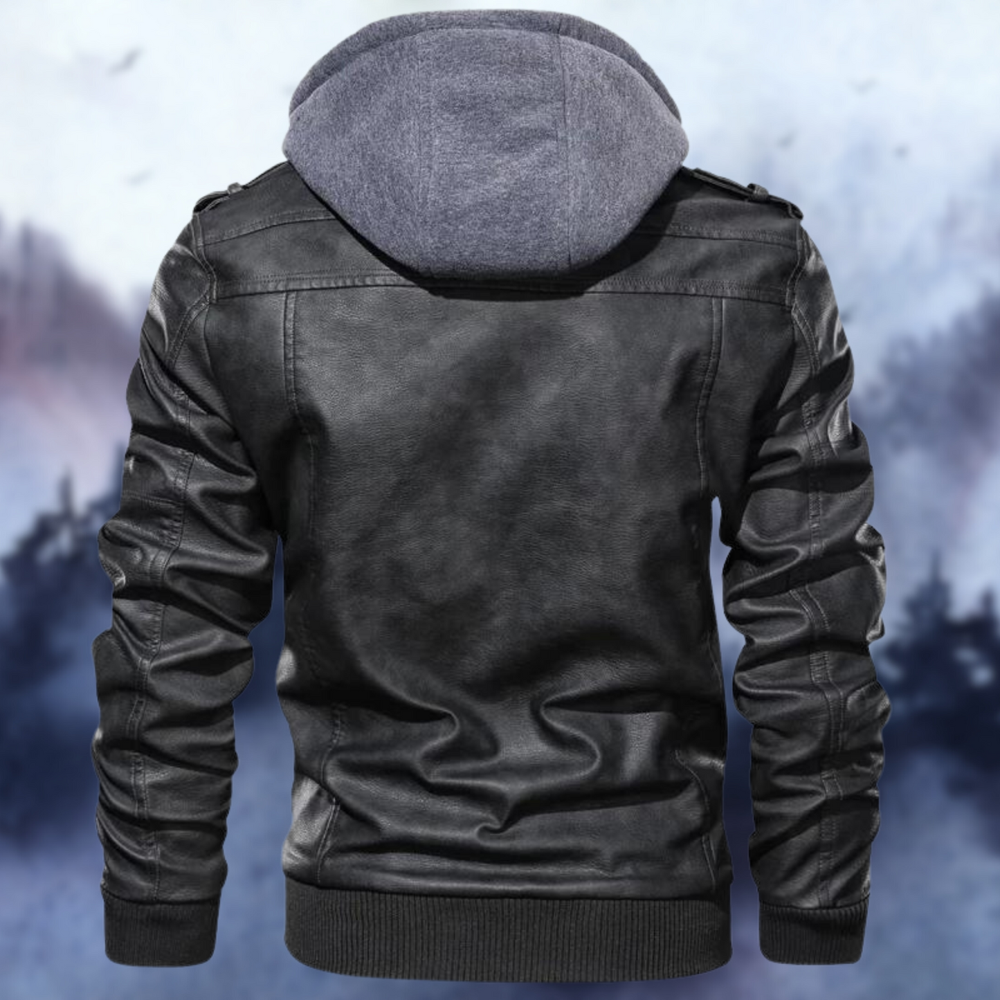 JAMES - Veste en Cuir Homme Découvrez notre veste JAMES pour homme, une création qui marie le luxe du cuir à l'élégance française. Cette veste en cuir offre une silhouette raffinée et intemporelle, créée pour les hommes qui recherchent une pièce aussi lux