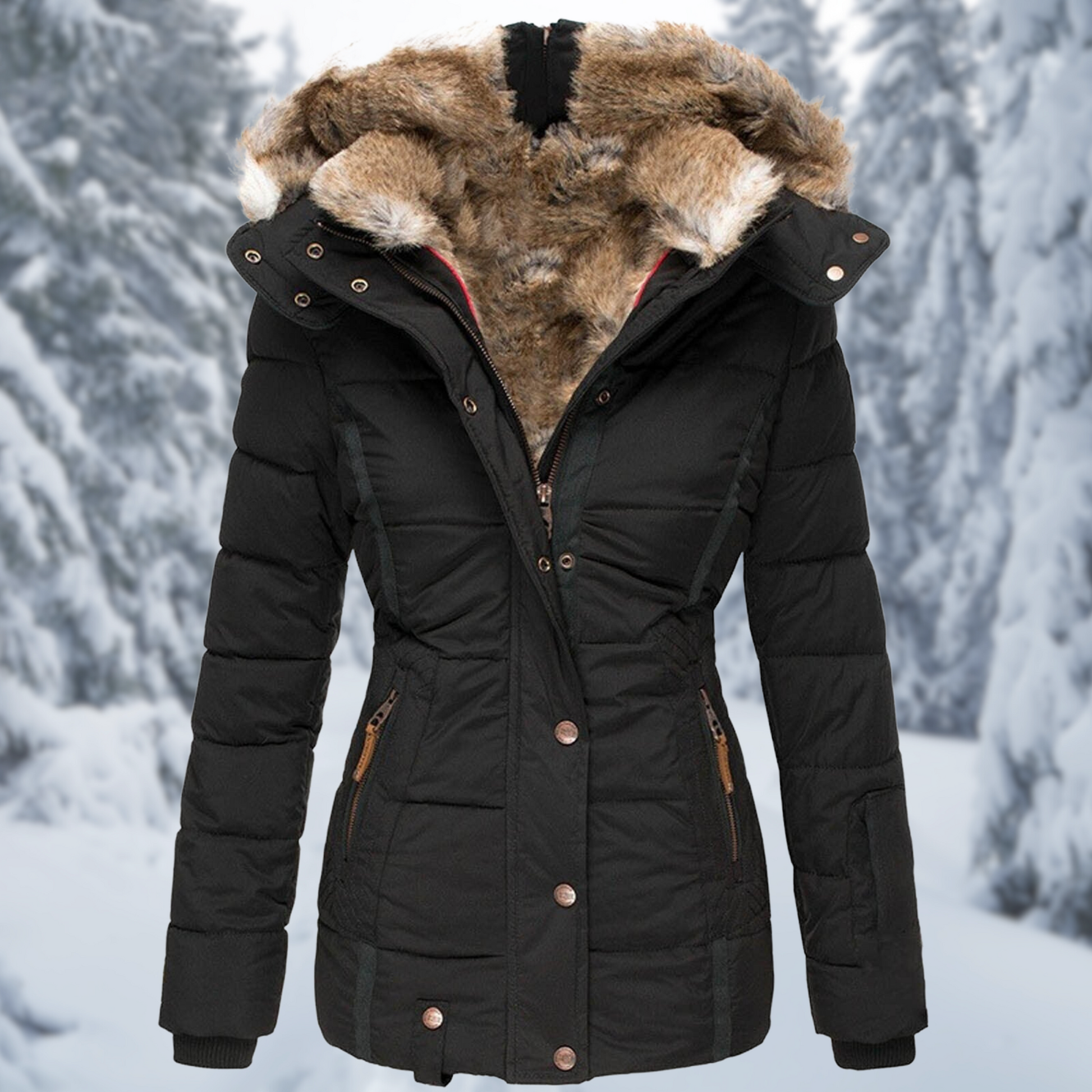 CANDACE - Veste d'Hiver Grande Taille Découvrez notre veste CANDACE, une création mode grande taille qui allie style hivernal et élégance française. Cette veste d'hiver grande taille offre un design moderne et sophistiqué, idéale pour les femmes qui souha