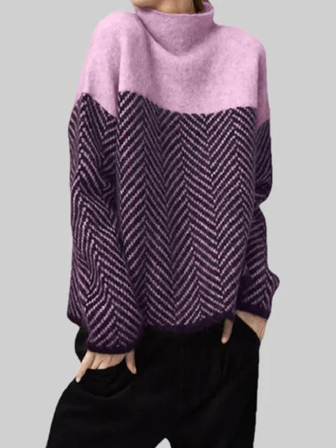 MYRA - Pull en Maille Élégant Grande Taille Découvrez notre pull MYRA, une création mode grande taille qui incarne le confort raffiné et l'élégance française. Ce pull en maille grande taille offre une silhouette sophistiquée et moderne, créé pour les femm