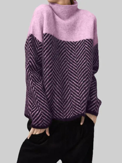 MYRA - Pull en Maille Élégant Grande Taille Découvrez notre pull MYRA, une création mode grande taille qui incarne le confort raffiné et l'élégance française. Ce pull en maille grande taille offre une silhouette sophistiquée et moderne, créé pour les femm