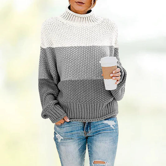 KENNEDY - Pull Rayé Élégant Grande Taille Découvrez notre pull KENNEDY, une création mode grande taille qui marie rayures sophistiquées et élégance française. Ce pull rayé grande taille offre une silhouette raffinée et graphique, créé pour les femmes qui