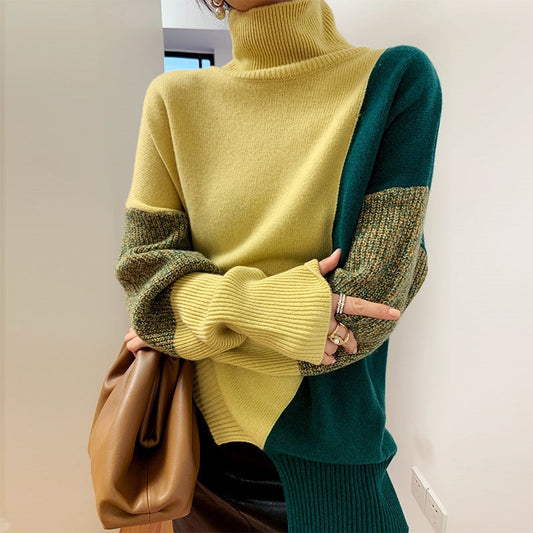 RIZA - Pull en Maille Élégant Grande Taille Découvrez notre pull RIZA, une création mode grande taille qui incarne l'essence de l'élégance française. Ce pull en maille grande taille offre une silhouette raffinée et sophistiquée, créé pour les femmes qui r