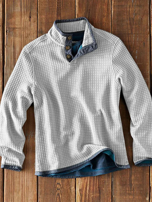 GAZE - T-Shirt Col Montant Manches Longues Homme Découvrez notre t-shirt GAZE pour homme, une création qui marie confort contemporain et élégance française. Ce t-shirt à manches longues offre une silhouette raffinée et moderne, créé pour les hommes qui re