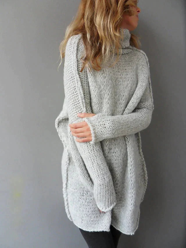 ALEXIS - Pull Gris Oversize Grande Taille Découvrez notre pull ALEXIS, une création mode grande taille qui marie coupe ample et élégance française. Ce pull oversize grande taille offre une silhouette contemporaine et raffinée, créé pour les femmes qui app