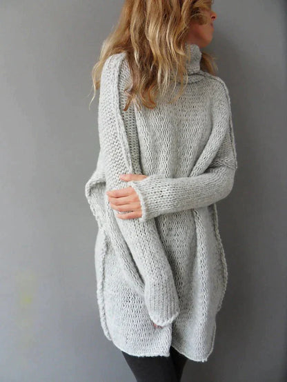 ALEXIS - Pull Gris Oversize Grande Taille Découvrez notre pull ALEXIS, une création mode grande taille qui marie coupe ample et élégance française. Ce pull oversize grande taille offre une silhouette contemporaine et raffinée, créé pour les femmes qui app